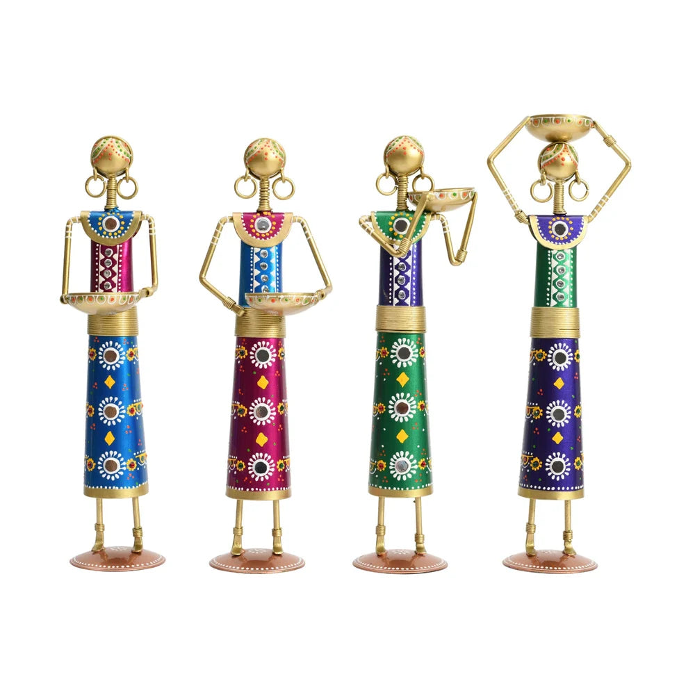 Tribal Women Four Standing