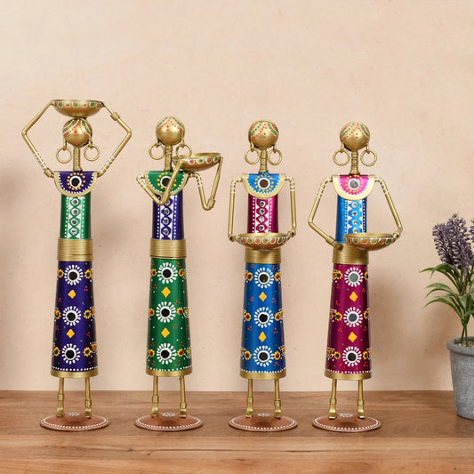 Tribal Women Four Standing